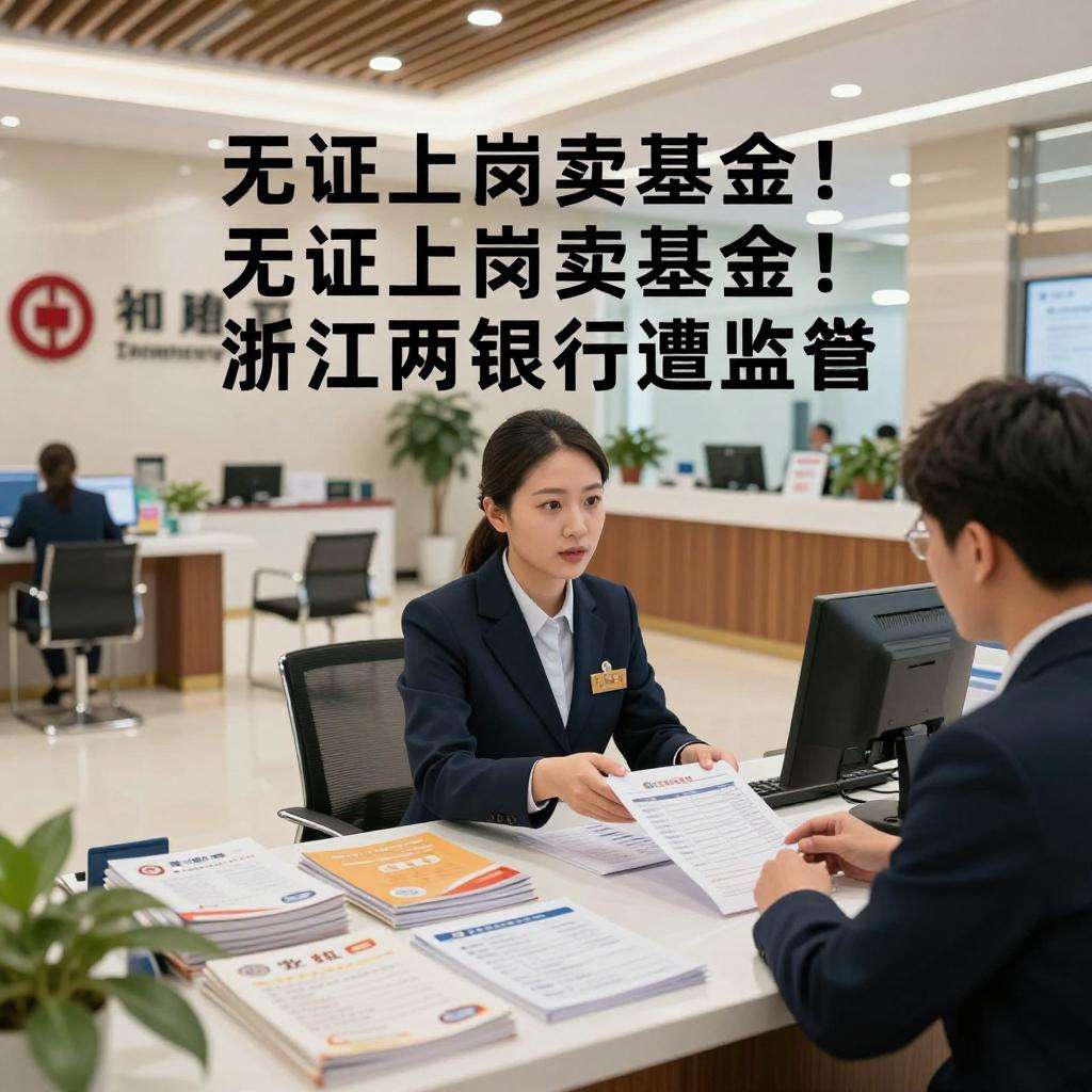无证上岗卖基金!浙江两银行遭证监会责令改正 无证上岗卖基金!浙江两银行遭证监会责令改正第一张图