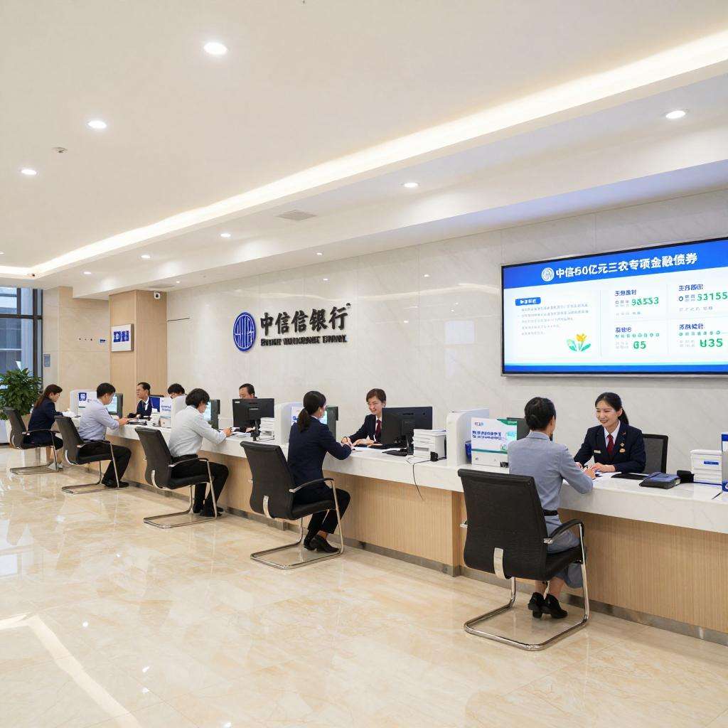 中信银行60亿元“三农”专项金融债券发行完毕第一张图