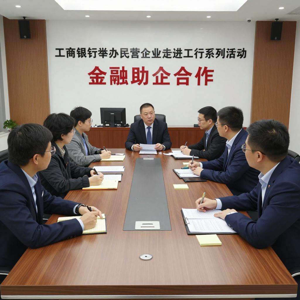 工商银行举办民营企业走进工行系列专场活动第一张图