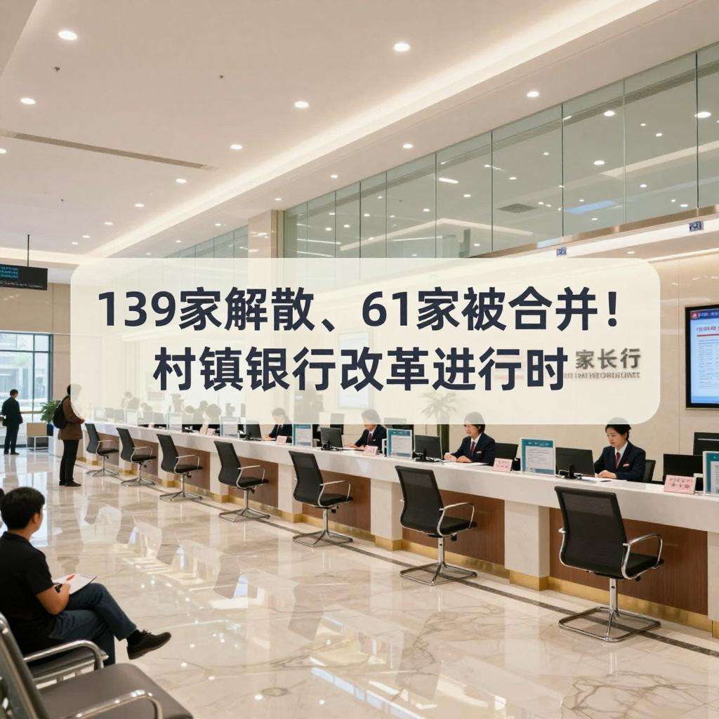 139家解散、61家被合并！村镇银行为何密集退出？第三张图