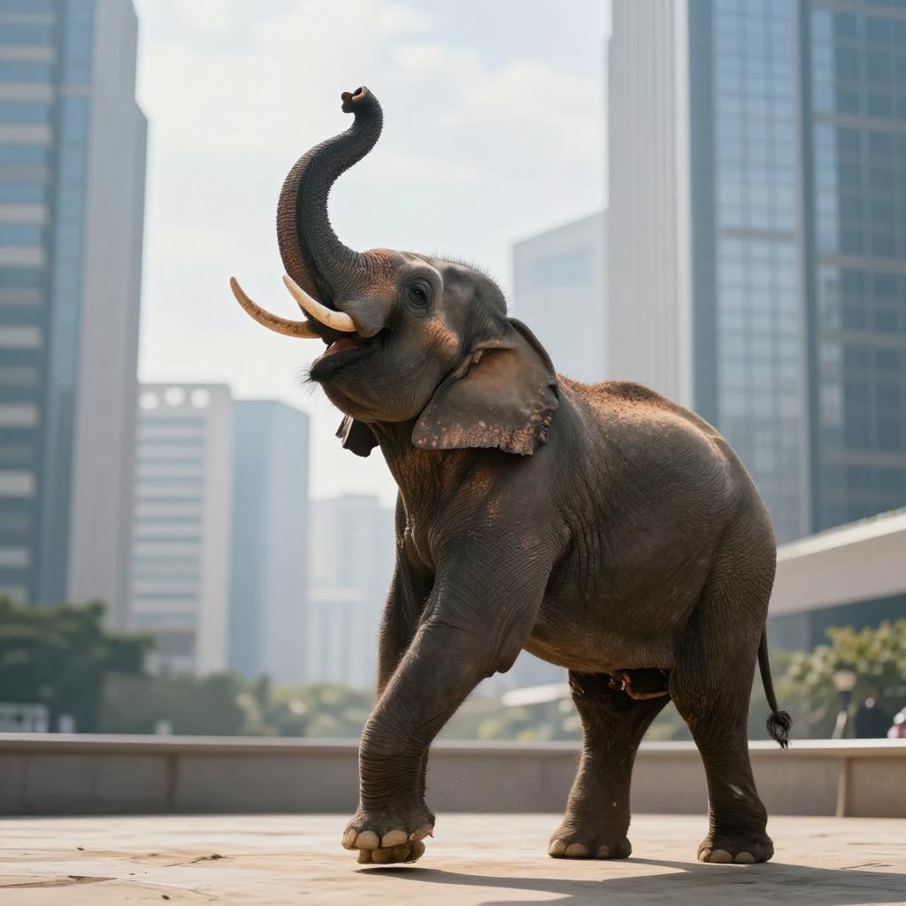 大象何以轮番“起舞”第一张图