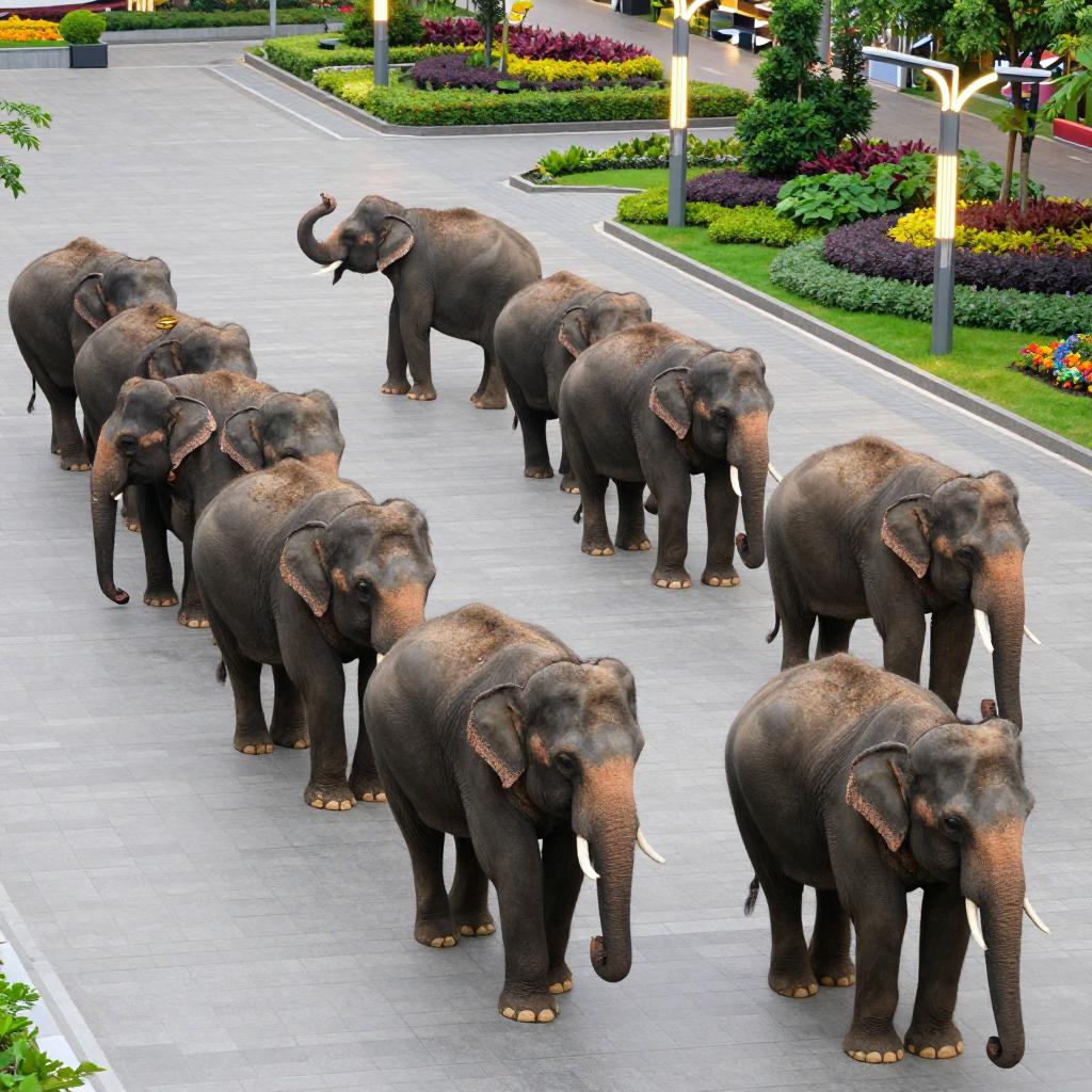 大象何以轮番“起舞”第二张图