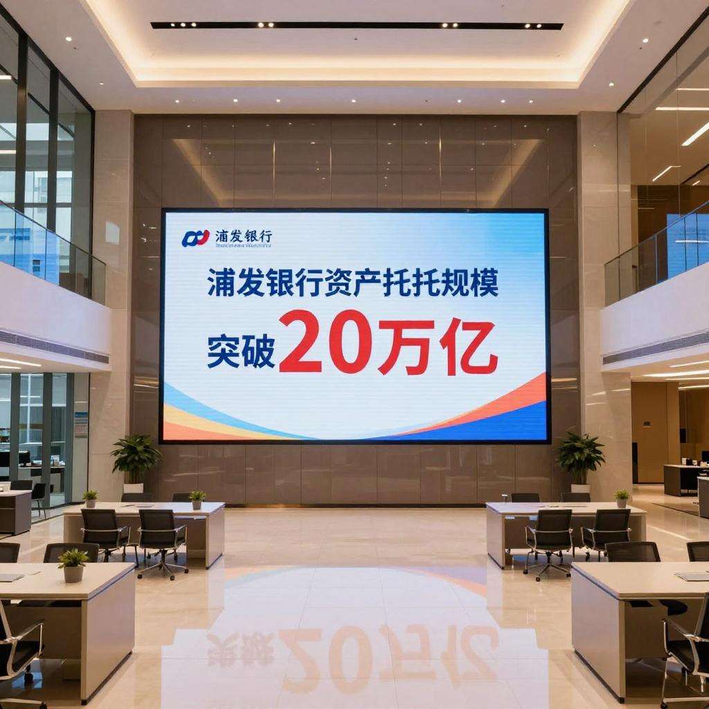 浦发银行资产托管规模突破20万亿元 浦发银行资产托管规模突破20万亿元第一张图