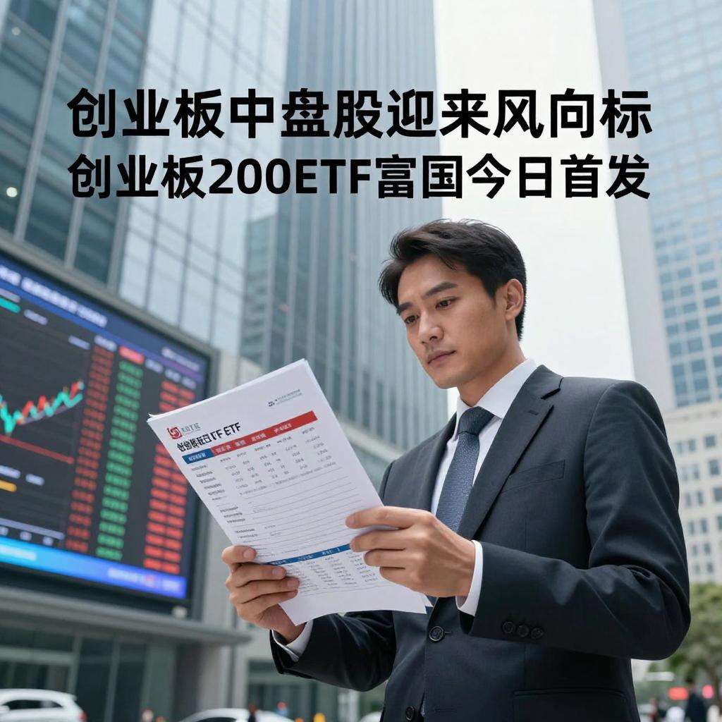 创业板中盘股迎来风向标 创业板200ETF富国今日首发 创业板中盘股迎来风向标 创业板200ETF富国今日首发第三张图