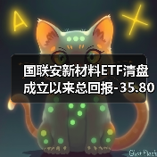 国联安新材料ETF清盘 成立以来总回报-35.80%（图4）