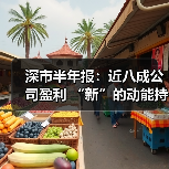 深市半年报:近八成公司盈利 “新”的动能持续累积(图4) 深市半年报:近八成公司盈利 “新”的动能持续累积(图4)