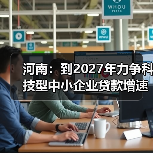 河南：到2027年力争科技型中小企业贷款增速持续高于各项贷款平均增速20个百分点（图4）
