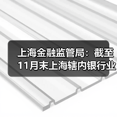 上海金融监管局:截至11月末上海辖内银行业金融机构本外币总资产余额同比增长6.28%(图4) 上海金融监管局:截至11月末上海辖内银行业金融机构本外币总资产余额同比增长6.28%(图4)