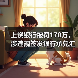 上饶银行被罚170万,涉违规签发银行承兑汇票等(图1) 上饶银行被罚170万,涉违规签发银行承兑汇票等(图1)