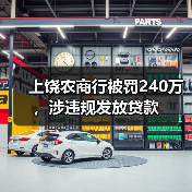 上饶农商行被罚240万,涉违规发放贷款(图3) 上饶农商行被罚240万,涉违规发放贷款(图3)