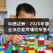 中信证券：2026年银行业净息差降幅收窄至4bps左右（图3）