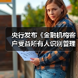 央行发布《金融机构客户受益所有人识别管理办法》（图1）