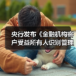 央行发布《金融机构客户受益所有人识别管理办法》（图1）