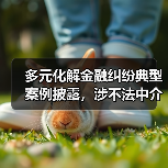 多元化解金融纠纷典型案例披露，涉不法中介低息骗贷致逾期纠纷等（图3）
