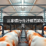 三家银行合计被罚超亿元(图3) 三家银行合计被罚超亿元(图3)