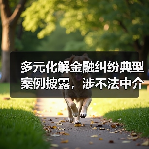 多元化解金融纠纷典型案例披露，涉不法中介低息骗贷致逾期纠纷等（图4）