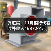 外汇局：11月银行代客涉外收入46372亿元，对外付款45112亿元（图1）