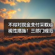 不得对现金支付采取歧视性措施！三部门规范各类现金收付行为（图1）