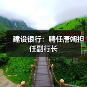 建设银行：聘任唐朔担任副行长（图3）