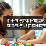 中小银行资本补充提速 威海银行1.5亿股H股定增落地(图1) 中小银行资本补充提速 威海银行1.5亿股H股定增落地(图1)