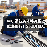中小银行资本补充提速 威海银行1.5亿股H股定增落地(图4) 中小银行资本补充提速 威海银行1.5亿股H股定增落地(图4)