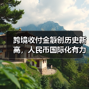 跨境收付金额创历史新高,人民币国际化有力支撑实体经济(图1) 跨境收付金额创历史新高,人民币国际化有力支撑实体经济(图1)