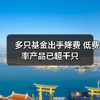 多只基金出手降费 低费率产品已超千只(图4) 多只基金出手降费 低费率产品已超千只(图4)