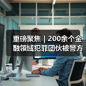 重磅聚焦 | 200余个金融领域犯罪团伙被警方“一锅端”（图4）