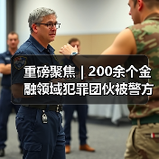 重磅聚焦 | 200余个金融领域犯罪团伙被警方“一锅端”（图3）