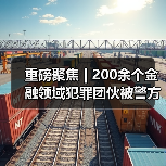 重磅聚焦 | 200余个金融领域犯罪团伙被警方“一锅端”（图1）