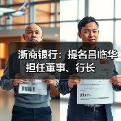 浙商银行:提名吕临华担任董事、行长(图4) 浙商银行:提名吕临华担任董事、行长(图4)