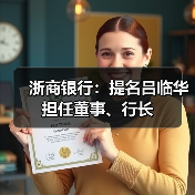 浙商银行:提名吕临华担任董事、行长(图3) 浙商银行:提名吕临华担任董事、行长(图3)