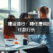 建设银行:聘任唐朔担任副行长(图1) 建设银行:聘任唐朔担任副行长(图1)