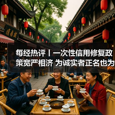 每经热评丨一次性信用修复政策宽严相济 为诚实者正名也为社会增信心（图4）