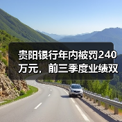 贵阳银行年内被罚240万元,前三季度业绩双降,不良率升至九年高位(图3) 贵阳银行年内被罚240万元,前三季度业绩双降,不良率升至九年高位(图3)