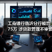 工商银行临沂分行被罚75万 涉贷款管理不审慎等（图2）