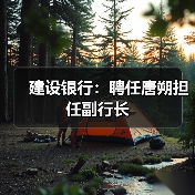 建设银行：聘任唐朔担任副行长（图3）