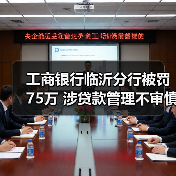 工商银行临沂分行被罚75万 涉贷款管理不审慎等(图4) 工商银行临沂分行被罚75万 涉贷款管理不审慎等(图4)
