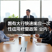 国有大行快速响应一次性信用修复政策 业内：新发贷款仍将坚持风控原则（图4）