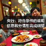 央行:符合条件的逾期信息将分情形完成调整处理、发生展示变化(图1) 央行:符合条件的逾期信息将分情形完成调整处理、发生展示变化(图1)