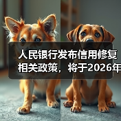 人民银行发布信用修复相关政策,将于2026年1月1日起施行(图2) 人民银行发布信用修复相关政策,将于2026年1月1日起施行(图2)