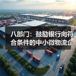 八部门:鼓励银行向符合条件的中小微物流企业提供合理融资和票据贴现支持(图1) 八部门:鼓励银行向符合条件的中小微物流企业提供合理融资和票据贴现支持(图1)