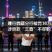 建行西藏分行被罚30万 涉贷款“三查”不尽职(图1) 建行西藏分行被罚30万 涉贷款“三查”不尽职(图1)