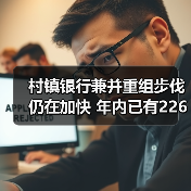 村镇银行兼并重组步伐仍在加快 年内已有226家村镇银行正式解散(图3) 村镇银行兼并重组步伐仍在加快 年内已有226家村镇银行正式解散(图3)