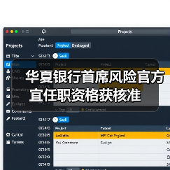 华夏银行首席风险官方宜任职资格获核准(图2) 华夏银行首席风险官方宜任职资格获核准(图2)