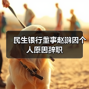 民生银行董事赵鹏因个人原因辞职(图4) 民生银行董事赵鹏因个人原因辞职(图4)
