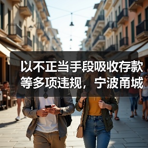 以不正当手段吸收存款等多项违规，宁波甬城农商行被罚395万元（图4）