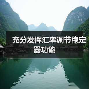 充分发挥汇率调节稳定器功能（图1）
