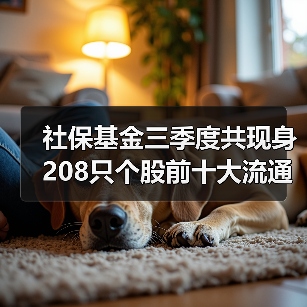 社保基金三季度共现身208只个股前十大流通股东(图1) 社保基金三季度共现身208只个股前十大流通股东(图1)