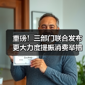 重磅！三部门联合发布更大力度提振消费举措（图1）